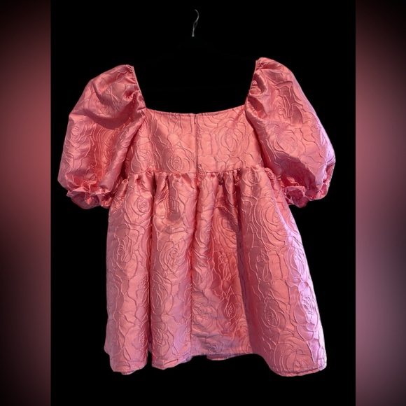 Mini Dress - Akira - size medium.  Pink on pink texture - Picture 3 of 3